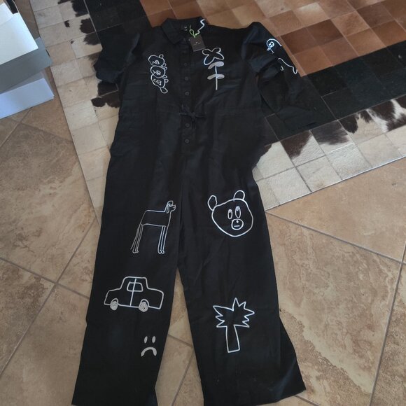 Lazy Oaf Pants - Lazy Oaf jumpsuit size 18 UK New oversized